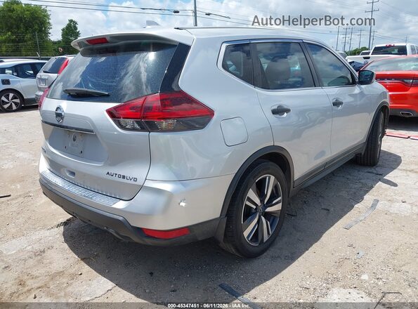 5N1AT2MT3JC716270 2018 NISSAN ROGUE Silver Задня права чверть