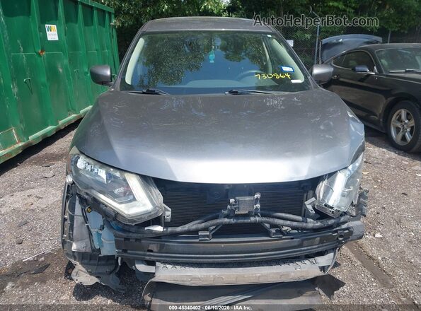 5N1AT2MT3JC730864 2018 NISSAN ROGUE Gray Вид щитка приладів