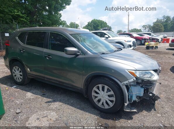 5N1AT2MT3JC730864 2018 NISSAN ROGUE Gray Вид задньої частини салону