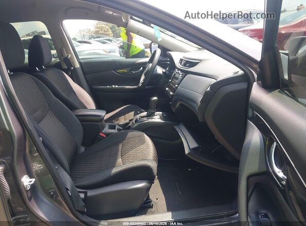5N1AT2MT3JC730864 2018 NISSAN ROGUE Gray Вид салону спереду