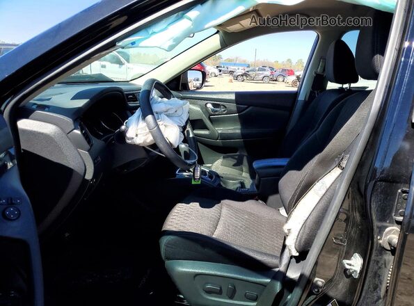 5N1AT2MT3JC812741 2018 NISSAN ROGUE Black Front interior view