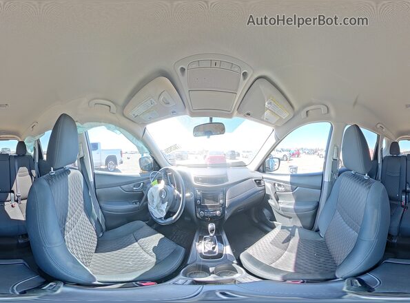 5N1AT2MT3JC812741 2018 NISSAN ROGUE Black 360 interior view