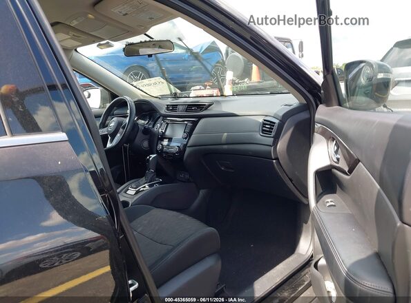 5N1AT2MT3JC819608 2018 NISSAN ROGUE Black წინა სალონის ხედი