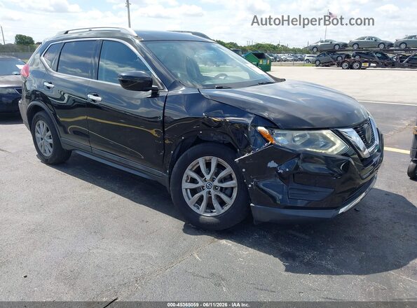 5N1AT2MT3JC819608 2018 NISSAN ROGUE Black წინა ხედი