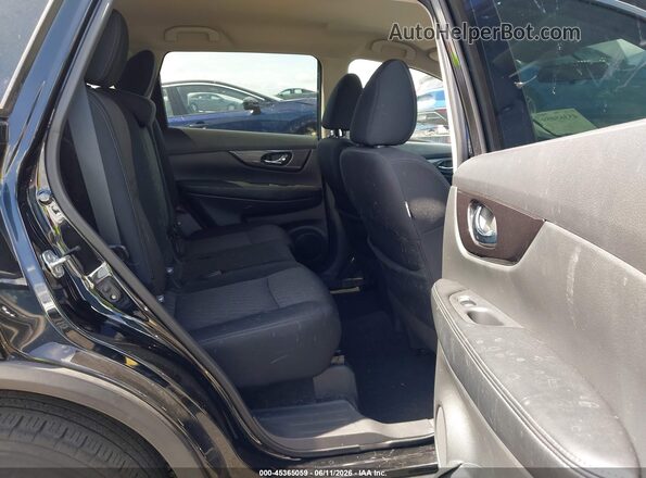 5N1AT2MT3JC819608 2018 NISSAN ROGUE Black VIN კოდის სტიკერის ხედი