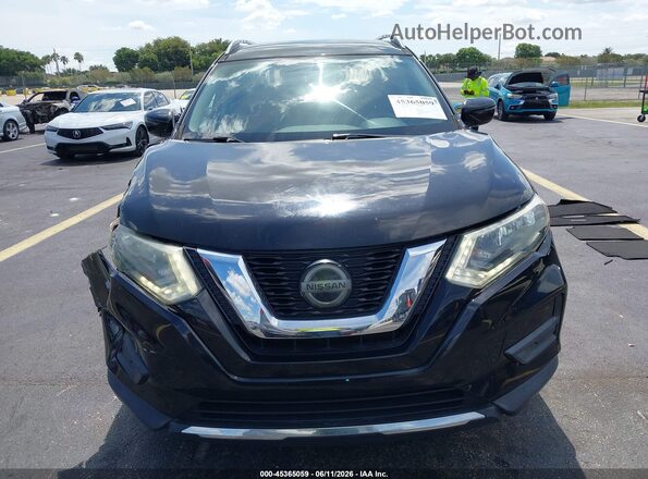 5N1AT2MT3JC819608 2018 NISSAN ROGUE Black უკანა სალონის ხედი