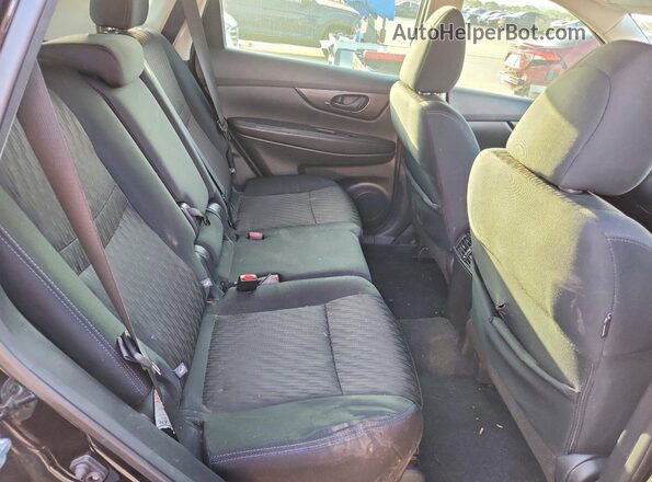 5N1AT2MT3KC729988 2019 NISSAN ROGUE Black უკანა სალონის ხედი