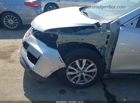 5N1AT2MT3KC796042 2019 NISSAN ROGUE Silver Դիմացի տեսք