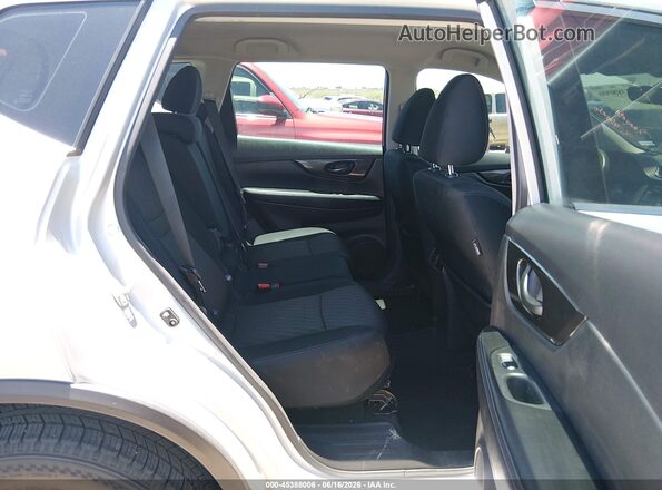 5N1AT2MT3KC810053 2019 NISSAN ROGUE Silver VIN კოდის სტიკერის ხედი