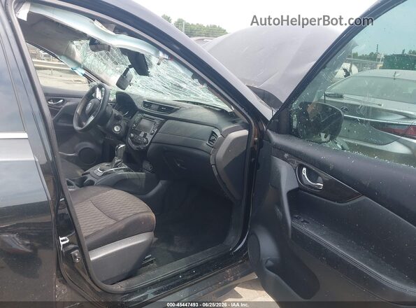 5N1AT2MT3KC822641 2019 NISSAN ROGUE Black Widok wnętrza z przodu