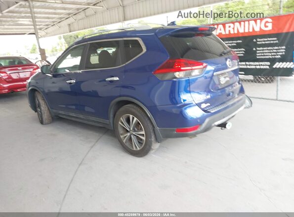 5N1AT2MT3KC843098 2019 NISSAN ROGUE Blue Задня ліва чверть