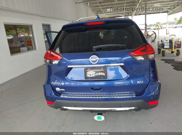 5N1AT2MT3KC843098 2019 NISSAN ROGUE Blue 