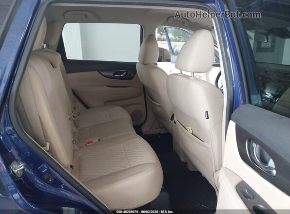 5N1AT2MT3KC843098 2019 NISSAN ROGUE Blue Вид наклейки з VIN-кодом