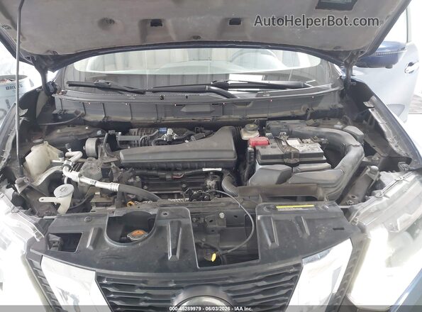 5N1AT2MT3KC843098 2019 NISSAN ROGUE Blue Вид ззаду