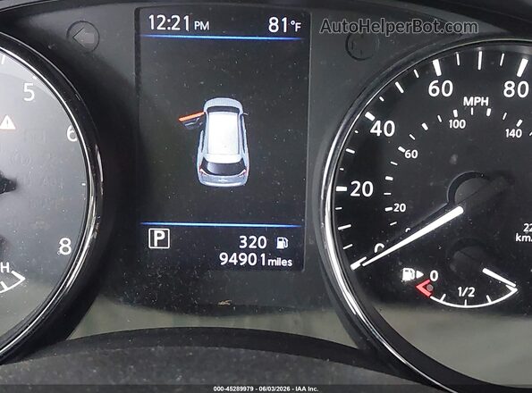 5N1AT2MT3KC843098 2019 NISSAN ROGUE Blue 