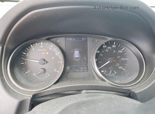 5N1AT2MT3LC789030 2020 NISSAN ROGUE Silver Սարքավորումների վահանակի տեսք