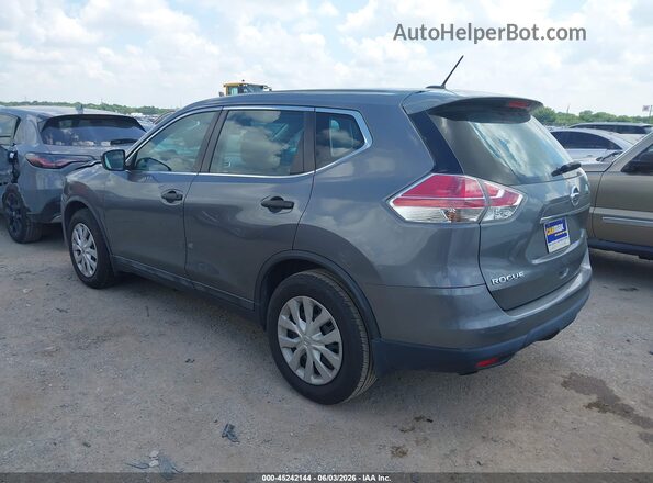 5N1AT2MT4GC838399 2016 NISSAN ROGUE Gray Rear left