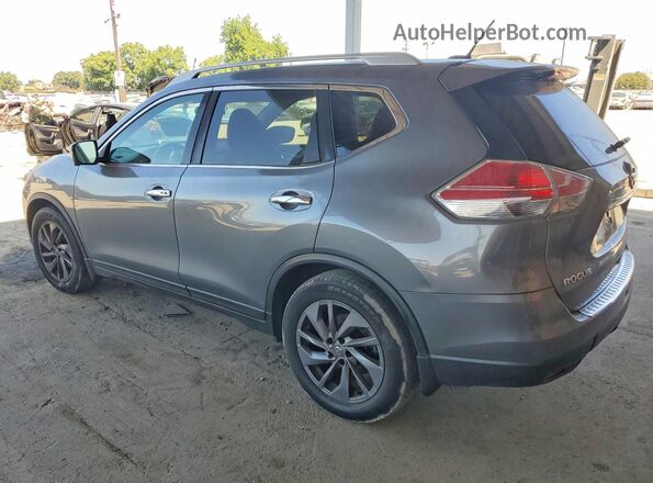5N1AT2MT4GC888803 2016 NISSAN ROGUE Gray 