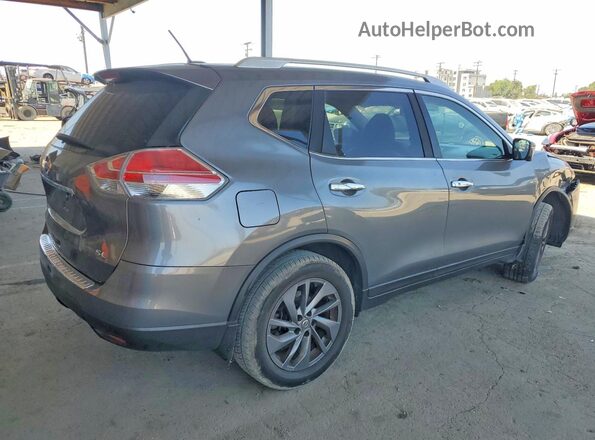 5N1AT2MT4GC888803 2016 NISSAN ROGUE Gray 