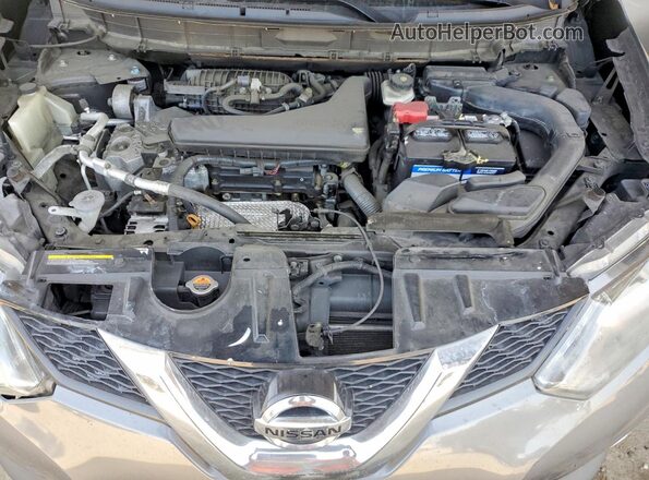 5N1AT2MT4GC888803 2016 NISSAN ROGUE Gray 