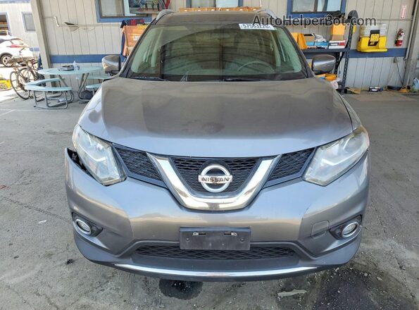 5N1AT2MT4GC888803 2016 NISSAN ROGUE Gray 