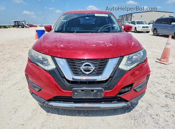 5N1AT2MT4HC778660 2017 NISSAN ROGUE Red Դիմացի տեսք