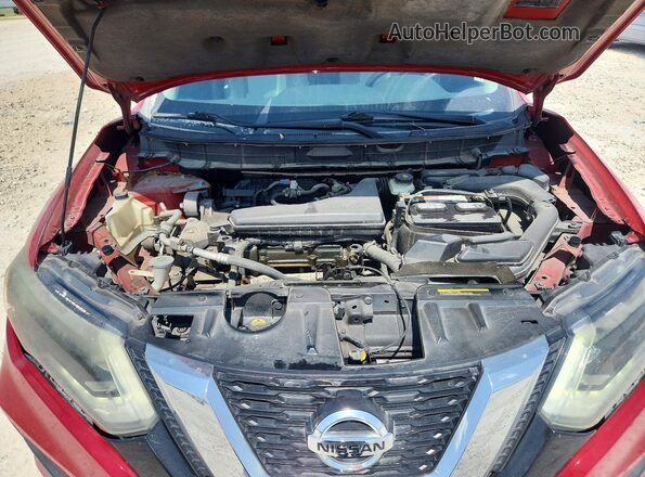 5N1AT2MT4HC778660 2017 NISSAN ROGUE Red Շարժիչի բաժամունքի տեսք