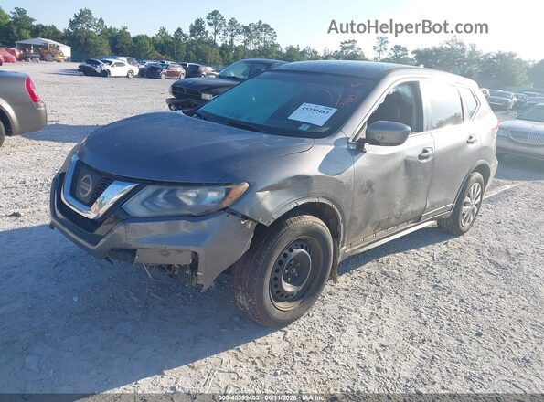 5N1AT2MT4HC846455 2017 NISSAN ROGUE Gray წინა მარცხენა ხედი სამი მეოთხედიდან