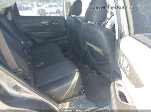 5N1AT2MT4HC846455 2017 NISSAN ROGUE Gray VIN კოდის სტიკერის ხედი