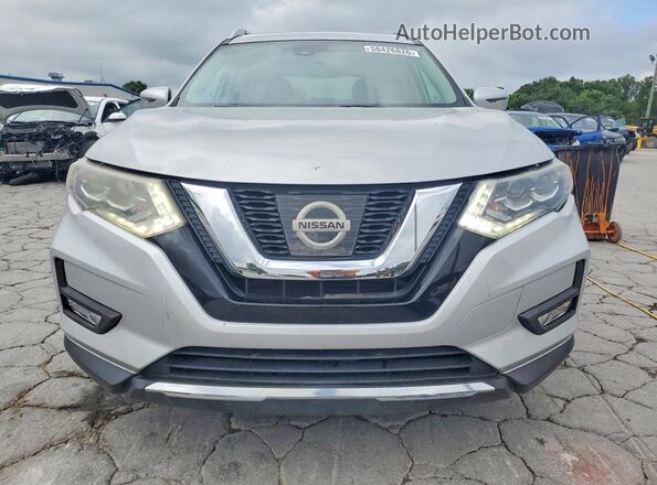 5N1AT2MT4HC887362 2017 NISSAN ROGUE Silver Դիմացի տեսք