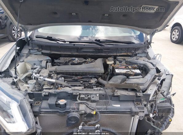 5N1AT2MT4HC888446 2017 NISSAN ROGUE Silver Вид ззаду