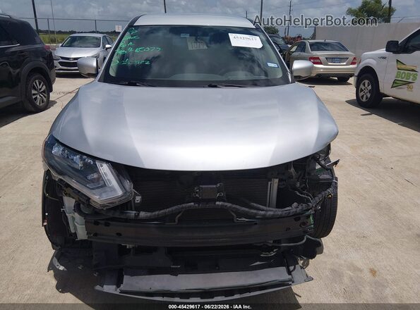 5N1AT2MT4HC888446 2017 NISSAN ROGUE Silver Вид щитка приладів