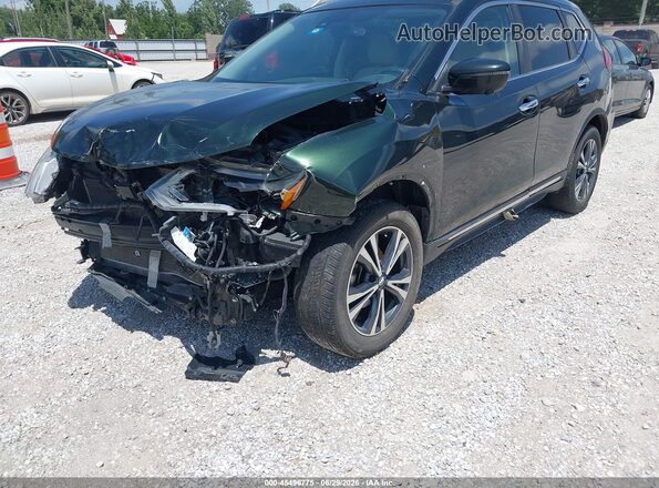5N1AT2MT4JC702877 2018 NISSAN ROGUE Green Դիմացի տեսք