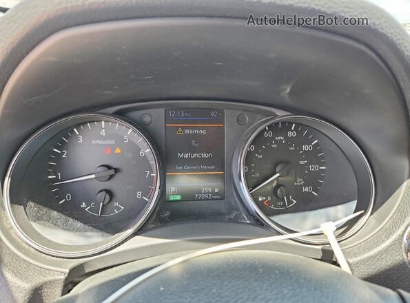 5N1AT2MT4JC731022 2018 NISSAN ROGUE Gray 