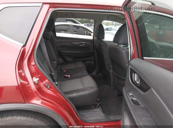 5N1AT2MT4JC764702 2018 NISSAN ROGUE Red Widok naklejki z numerem VIN