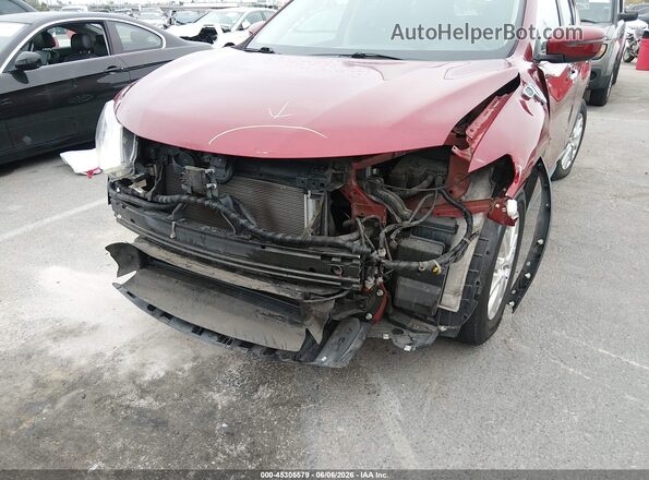 5N1AT2MT4JC764702 2018 NISSAN ROGUE Red Widok z przodu