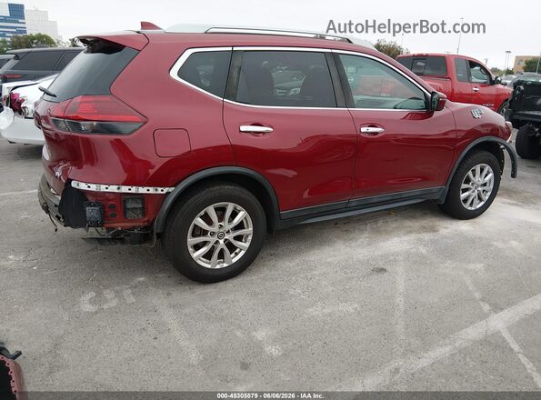 5N1AT2MT4JC764702 2018 NISSAN ROGUE Red Tył prawy