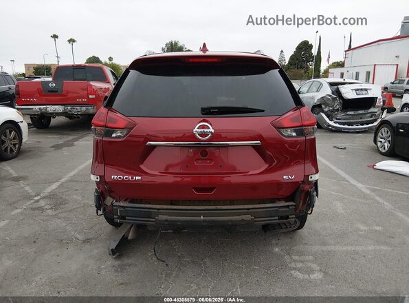 5N1AT2MT4JC764702 2018 NISSAN ROGUE Red 