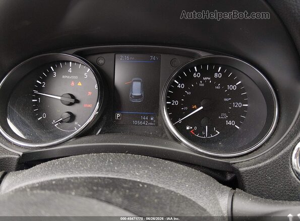5N1AT2MT4KC705828 2019 NISSAN ROGUE Blue Vista de los asientos traseros