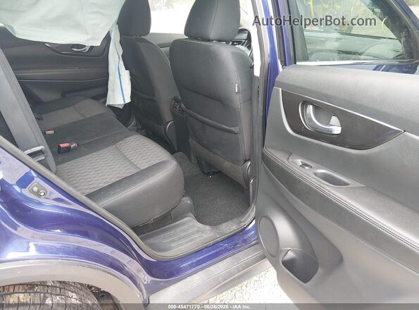 5N1AT2MT4KC705828 2019 NISSAN ROGUE Blue Vista de la etiqueta del VIN