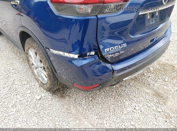 5N1AT2MT4KC705828 2019 NISSAN ROGUE Blue Vista frontal