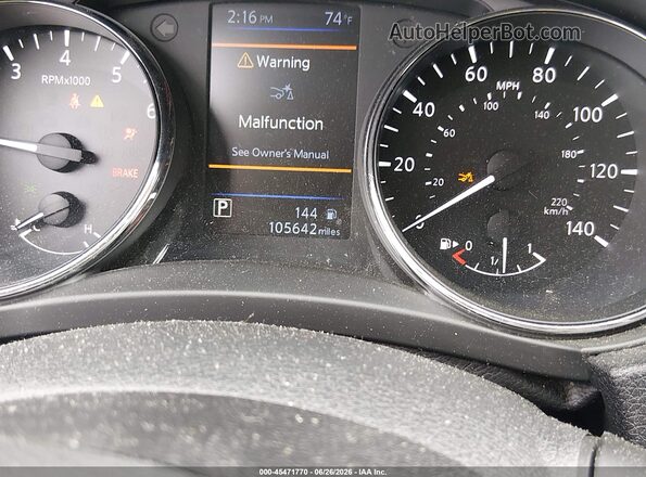 5N1AT2MT4KC705828 2019 NISSAN ROGUE Blue 