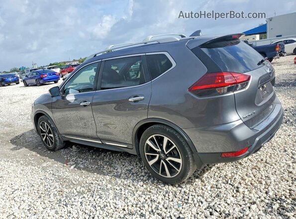 5N1AT2MT4KC791643 2019 NISSAN ROGUE Gray Հետևի ձախ