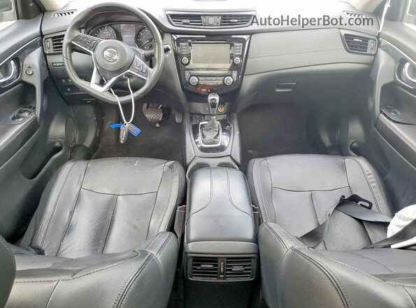 5N1AT2MT4KC791643 2019 NISSAN ROGUE Gray Առջևի վահանակի տեսք