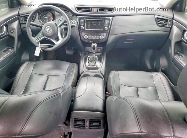 5N1AT2MT4KC824026 2019 NISSAN ROGUE Blue Առջևի վահանակի տեսք