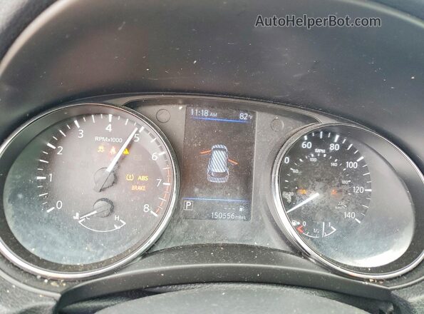 5N1AT2MT4KC824026 2019 NISSAN ROGUE Blue Սարքավորումների վահանակի տեսք