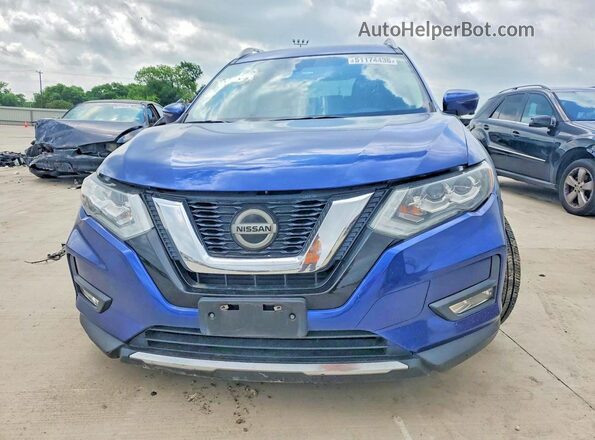 5N1AT2MT4KC824026 2019 NISSAN ROGUE Blue Դիմացի տեսք