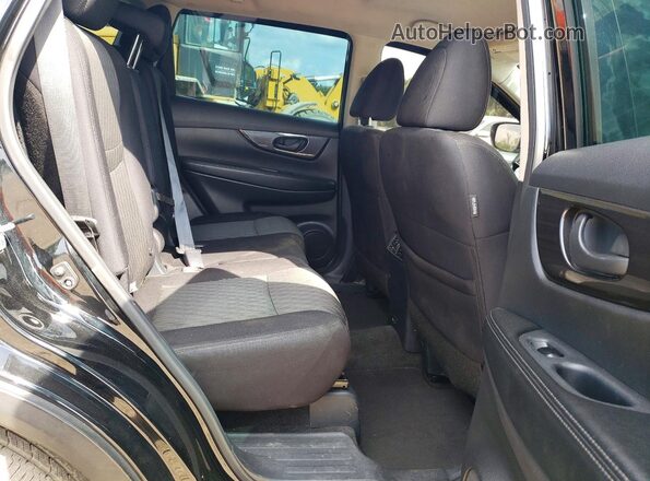 5N1AT2MT4LC800360 2020 NISSAN ROGUE Black უკანა სავარძლების ხედი