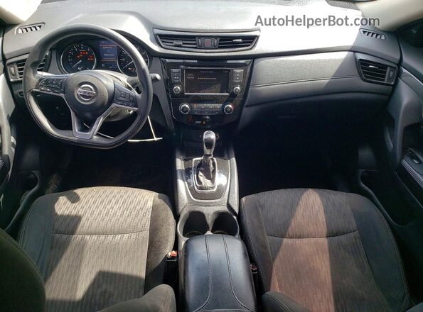 5N1AT2MT4LC800360 2020 NISSAN ROGUE Black წინა პანელის ხედი
