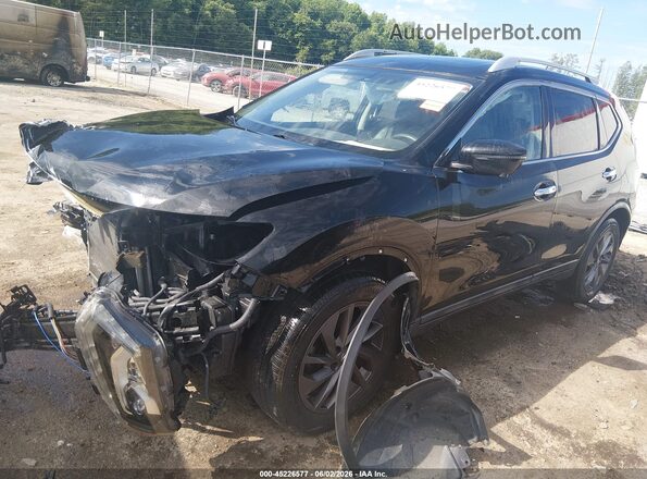 5N1AT2MT5GC763339 2016 NISSAN ROGUE Black Przód lewy